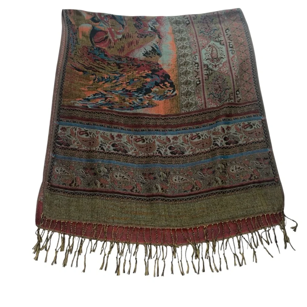 Elegant Multicolor Scarf